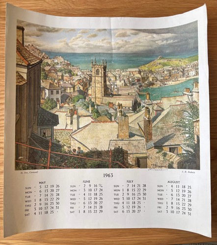 Badmin signed st ives - s,