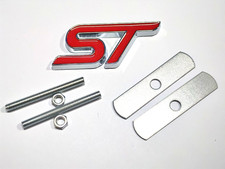 Red and Chrome Front Grille ST