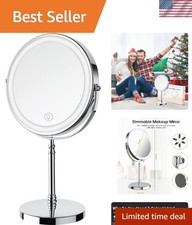 Lighted Makeup Mirror 10X