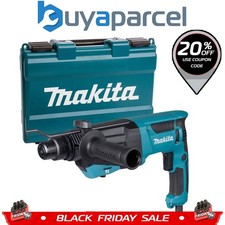 Makita HR2670 240v SDS + 3 Mode Rotary Hammer Drill Heavy Duty - Includes Case