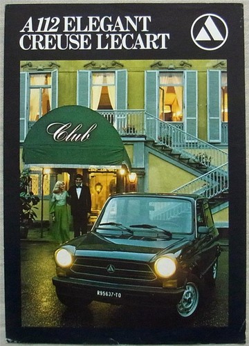 Autobianchi a112 elegant - autobianchi,