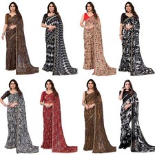 Women's Lace & Printed Chiffon