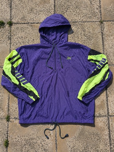 Vintage 90s puma windbreaker - 90s,