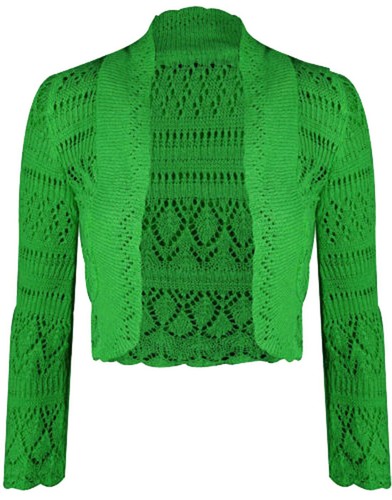 Women crochet bolero knitted - women,