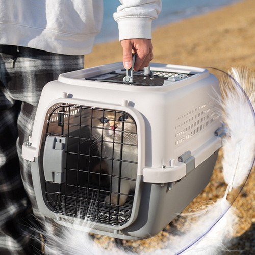 Extra large pets carrier cat - large,
