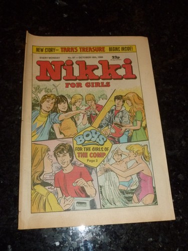 Nikki for girls comic - girls, issue