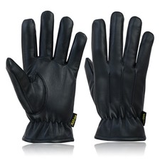 made with Kevlar Police Anti Slash Fire Resistant Leather Gloves Security SIA