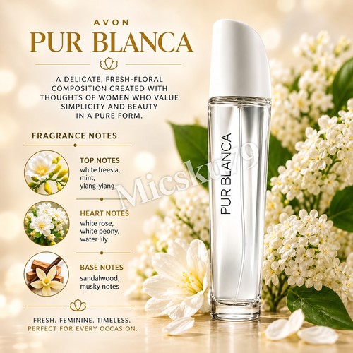 Avon pur blanca edt for - avon,