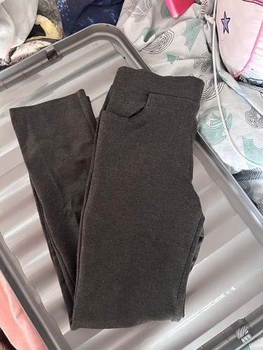Girls grey school - trousers, age