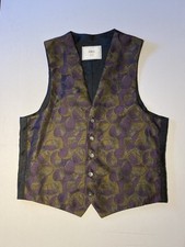 Blackberry Design Vintage Waistcoat BHS women’s 80s 90s UK Size Small 12