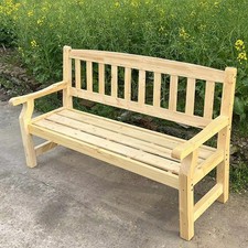 3 Seater Wooden Chair Garden