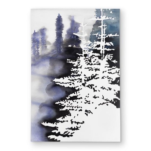 2x3 silhouette a forest - 2x3,