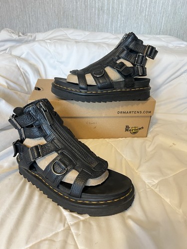 Martens olson black leather - martens,