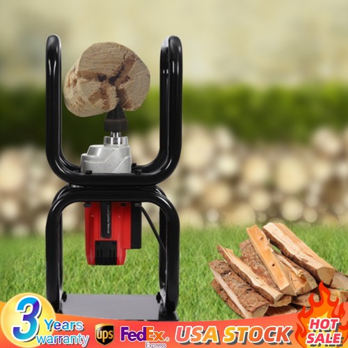 Electric log splitter - log,