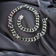 Barbed Wire Necklace, Cuban