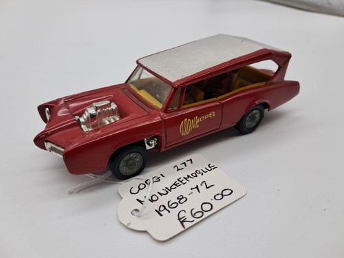 Corgi 277 monkeemobile 1968 - corgi, monkeemobile,
