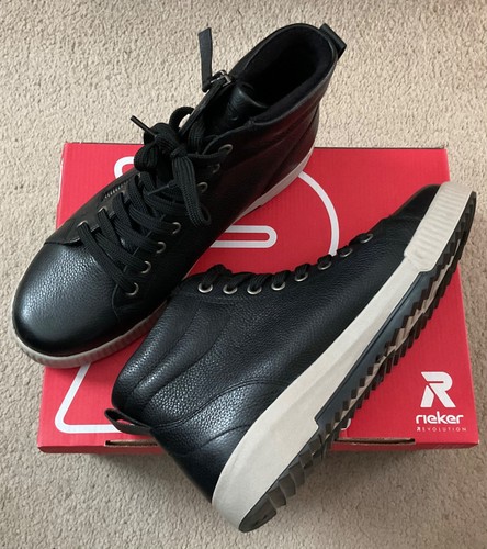 Ladies rieker evolution black - ladies,