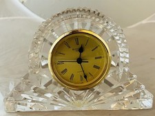 Waterford Crystal Mantle Clock