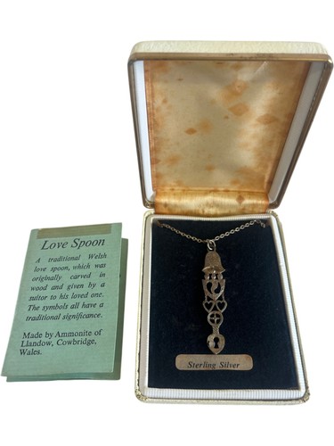 Sterling silver welsh love - sterling,
