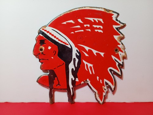 Vintage red indian - indian, porcelain