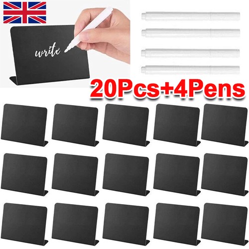 Pack mini chalkboard - 20, table