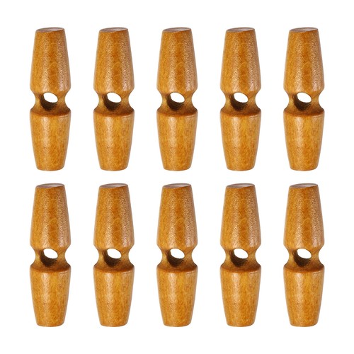 10pcs wooden toggle buttons - 10pcs,,