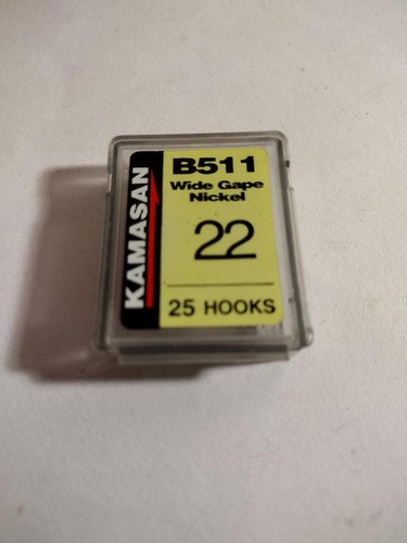 Kamasan b511 wide gape nickel - b511,
