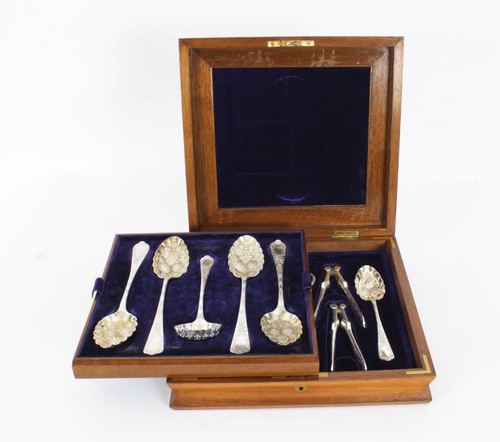 Antique boxed fruit - boxed, set