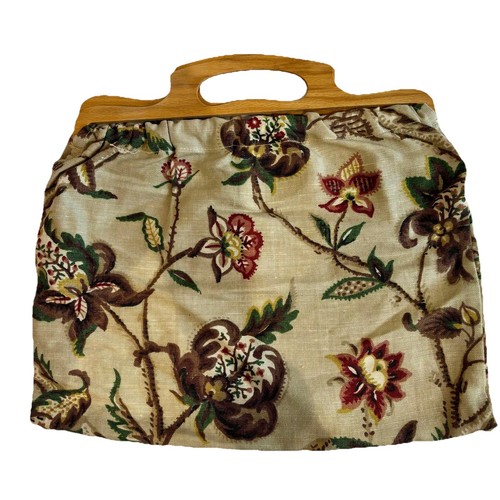Vintage tapestry bag - tapestry,