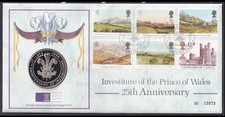 GB Coin Stamps Cover
