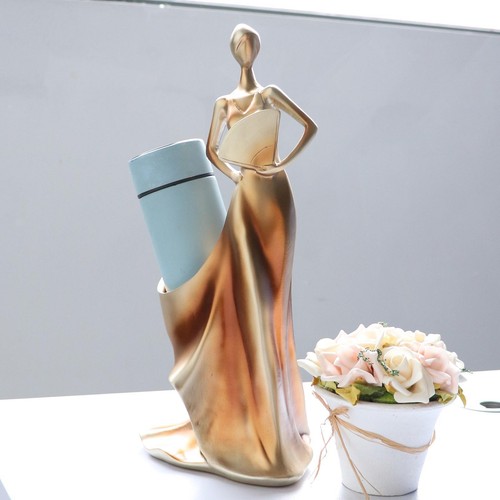 Modern ladies wine bottle - modern, rack