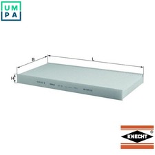 FILTER CABIN AIR LA 78 FOR FORD TRANSIT/CONNECT FOCUS/Turnier/Clipper/Van 1.8L