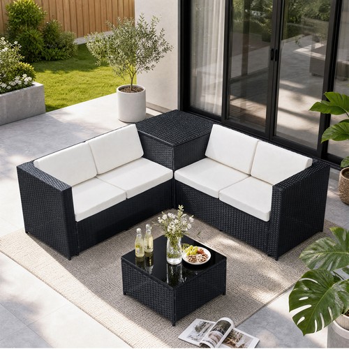 Seater rattan garden - 4,