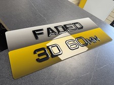 FADED TINTED 60mm Metro 3D Gel