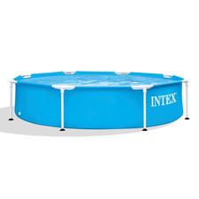 8ft Round Metal Frame Pool