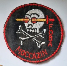 ORIGINAL US ARMY VIETNAM SPECIAL OPS MOCAZZIN FOBA SQUADRON PATCH