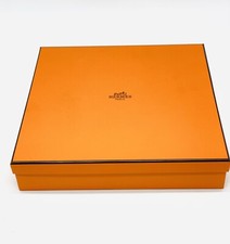 Original Hermes Medium Square Storage Box Empty 11x9x3 Gift Box