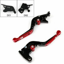 Adjustable Folding Brake Clutch Levers For Bucati HYUKRMOTARD 939 SP 2016 Red T9