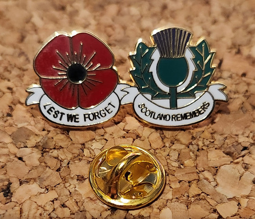 Poppy badge lest forget - lest,