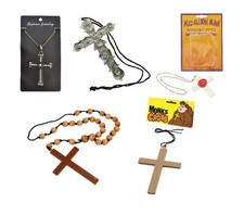 Monk Cross Vicar All Kinds Fancy Dress Accessory