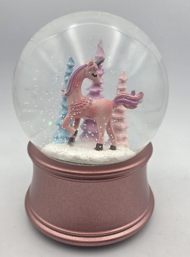 Unicorn musical snowglobe - unicorn,
