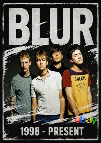 Blur music album print - music,
