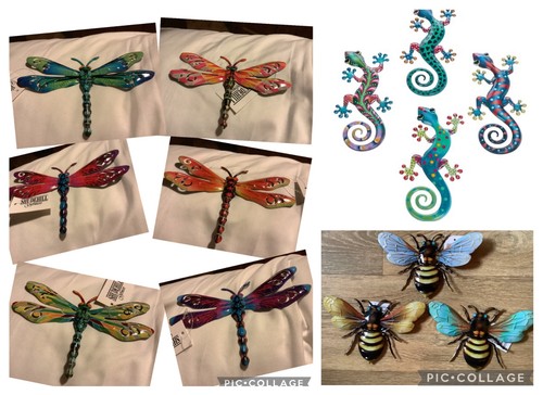 Dragonfly bee gecko - dragonfly,, metal
