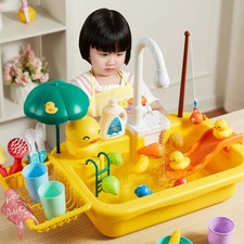 Kids Pretend Play Kitchen Sink