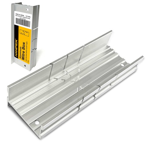 Metal aluminum miter box 3 - aluminum,