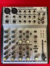 Behringer Eurorack UB1002  10-Input 2-Bus Mic/Line Mixing Console & PSU working