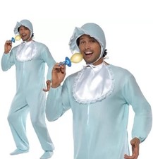 Adult Baby Stag Do Halloween Big Baby  Costume Smiffys Fancy Dress Dressing Up