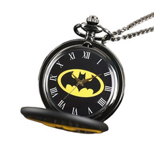 BATMAN POCKET WATCH In Black