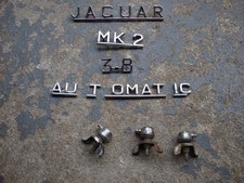 Jaguar Mk2 Rear Chrome Boot