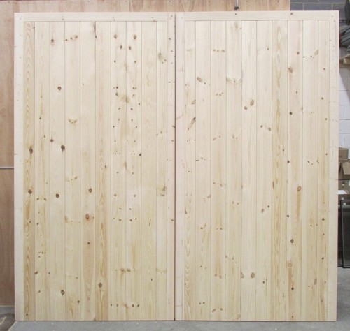 Wooden garage doors - wooden,